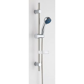SALISCENDI DOCCETTA 3 GETTI GERANIO EFFE
ABS CROMATO TUBO MM 19 + FLEX CM 150 + D.MM 74