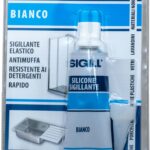 SILICONE SIGILLANTE TUBETTO BLISTER COLORE BIANCO 50 ML MARCA SIGILL
