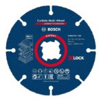 DISCO DA TAGLIO BOSCH X-LOCK CARBIDE MULTI-WHEEL - ø mm 115x1