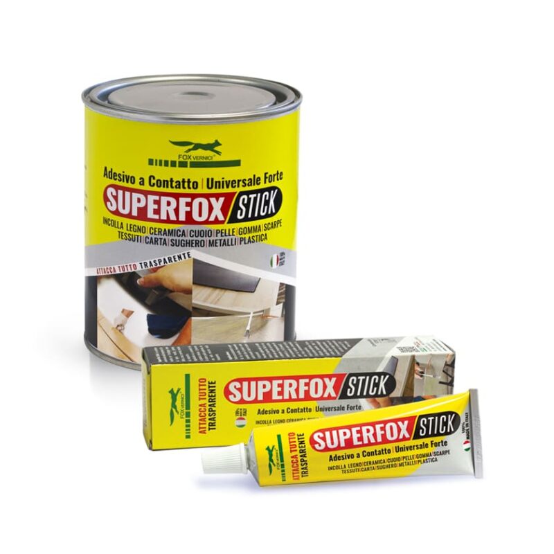COLLA SUPERFOX STICK TRASPARENTE 50GR