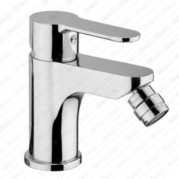 PAFFONI BLU RUBINETTO MISCELATORE MONOCOMANDO PER BIDET BAGNO CON PILETTA 1"1/4
