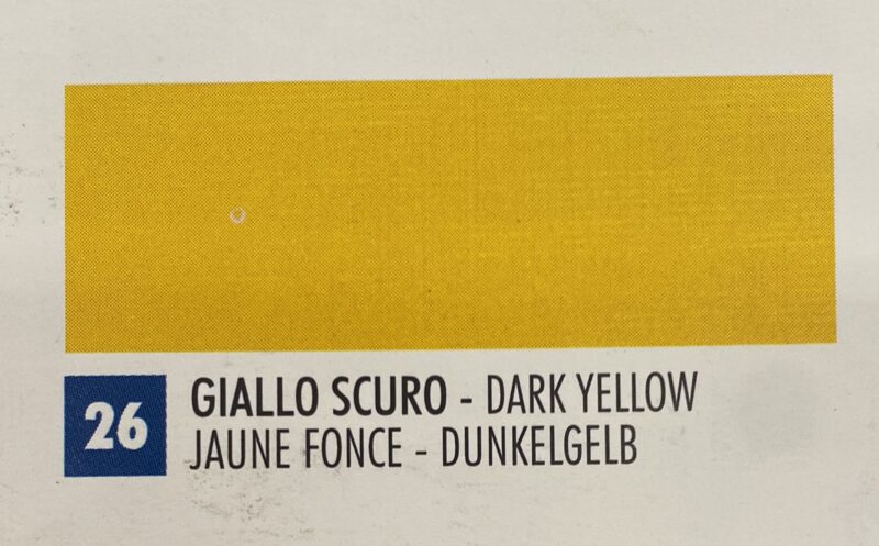 26 CRAFT COLOR 40ML GIALLO SCURO