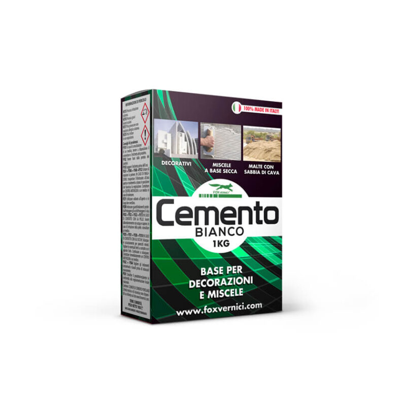 CEMENTO BIANCO IN SCATOLA KG 1 FOX