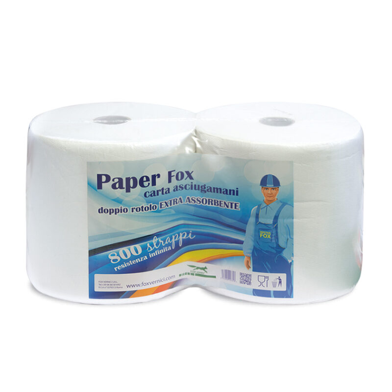 CARTA ASCIUGAMANI 800 STRAPPI 2 PZ