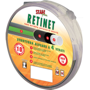 TUBO IRRIGAZIONE RETINATO RETINET STARS MM 15 5/8 MT 25