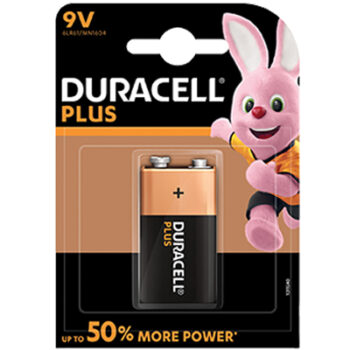 PILA TRANSISTOR PLUS POWER DURACELL 9V
