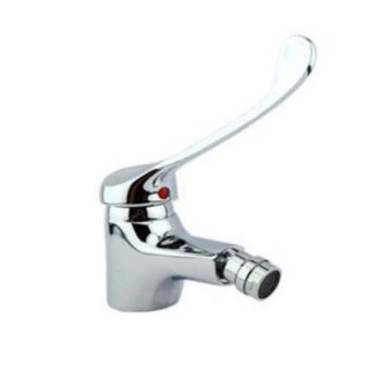 RUBINETTO MISCELATORE CROMATO CASA BAGNO BIDET COMPLETO DI KIT MONTAGGIO