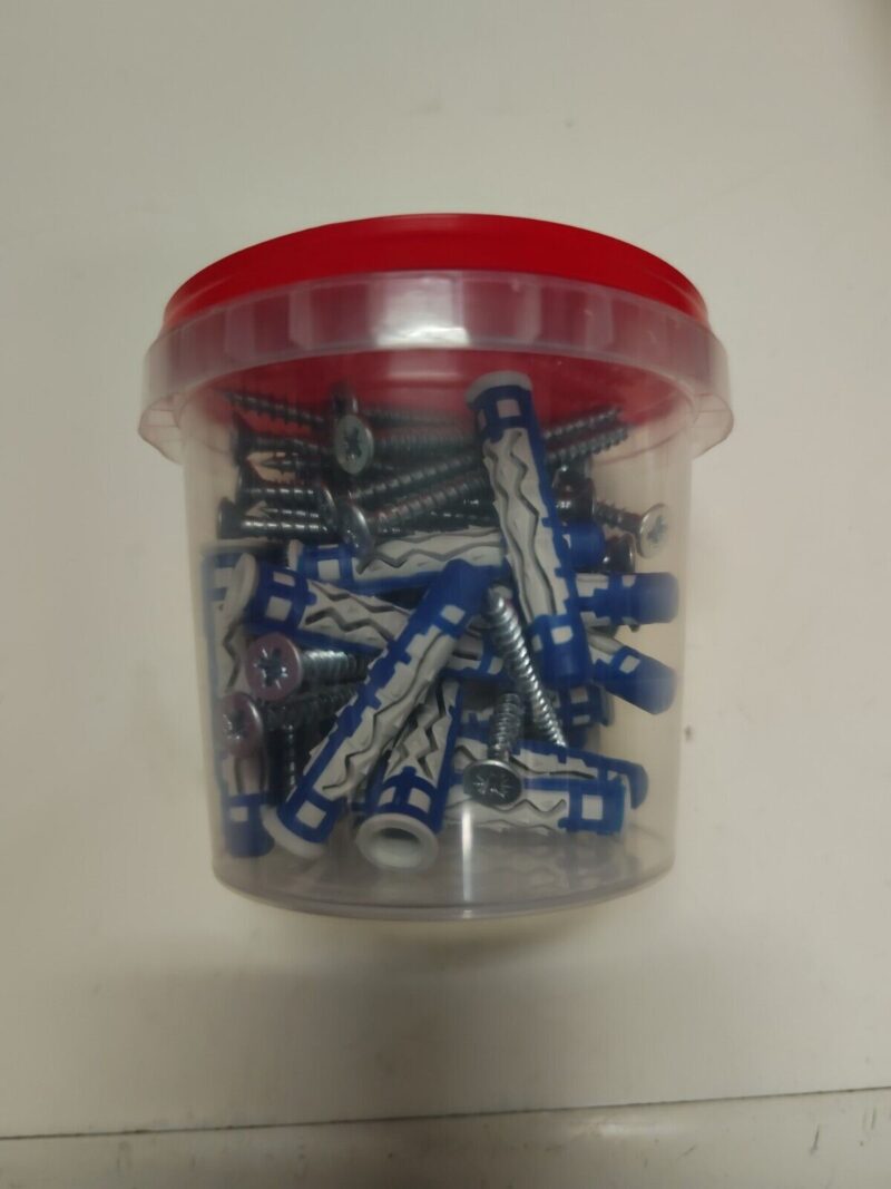 TASSELLI DUO FIX C/VITE MM. 8 BOX 25 PEZZI.