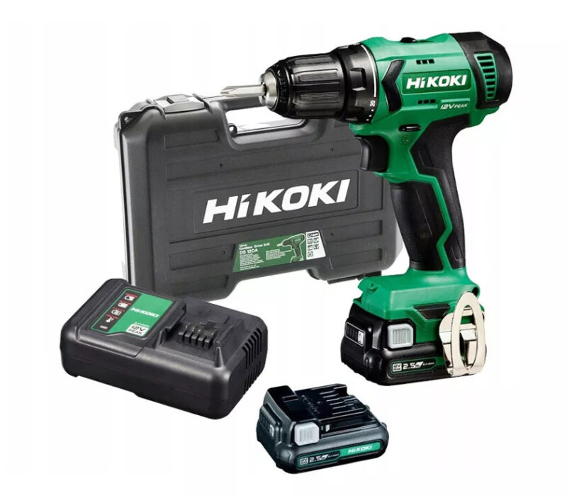 TRAPANO AVVITATORE HIKOKI DV12DA 2,5AH 2 BATTERIE