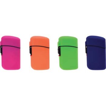 ACCENDINO RICARICABILE JET FLAME SURF PIEZO ANTIVENTO COLORI MIX