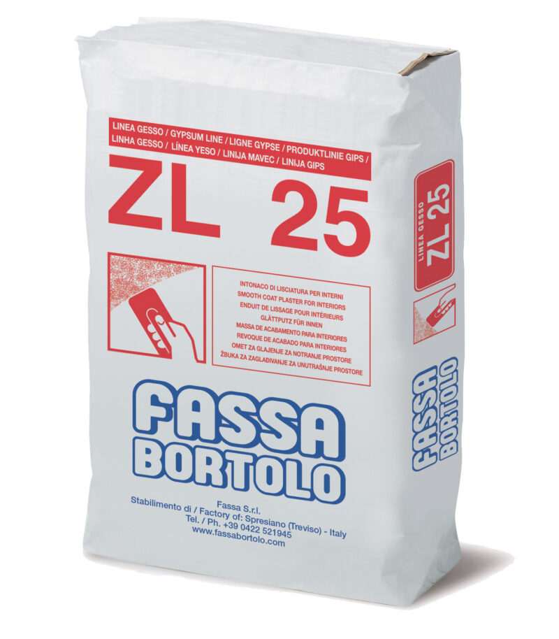 FASSA ZL 25 LISCIATURA BASE GESSO 5 KG