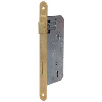 SERRATURA PATENT B.TONDO OTTONATO 040T BONAITI I.MM 90 F.MM 22 E.MM 40