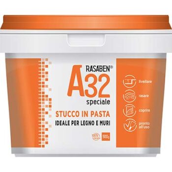 STUCCO PASTA LEGNO MURO A32 K2 RASABEN KG 0,5