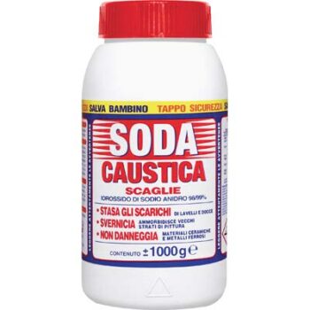 SODA CAUSTICA 
SCAGLIE KG 1