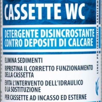 DETERGENTE DISINCROSTANTE CASSETTE WC 1 lt