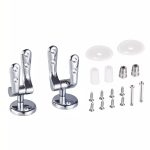 CERNIERE UNIVERSALI AD ESPANSIONE IN ACCIAIO PER SEDILE WC