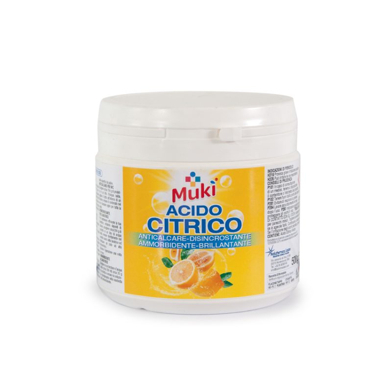 ACIDO CITRICO IN POLVERE Gr 500 DETERGENTELAVABILINE