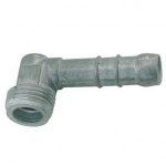RACCORDO PORTAGOMMA METANO A 90° MASCHIO 1/2" Ø mm 13