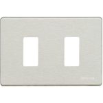 MAGIC - PLACCA 2P OXIDAL ( BTICINO cod. 503/2/X )