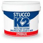 STUCCO IN PASTA BIANCO "K2" PER MURO LEGNO 500gr