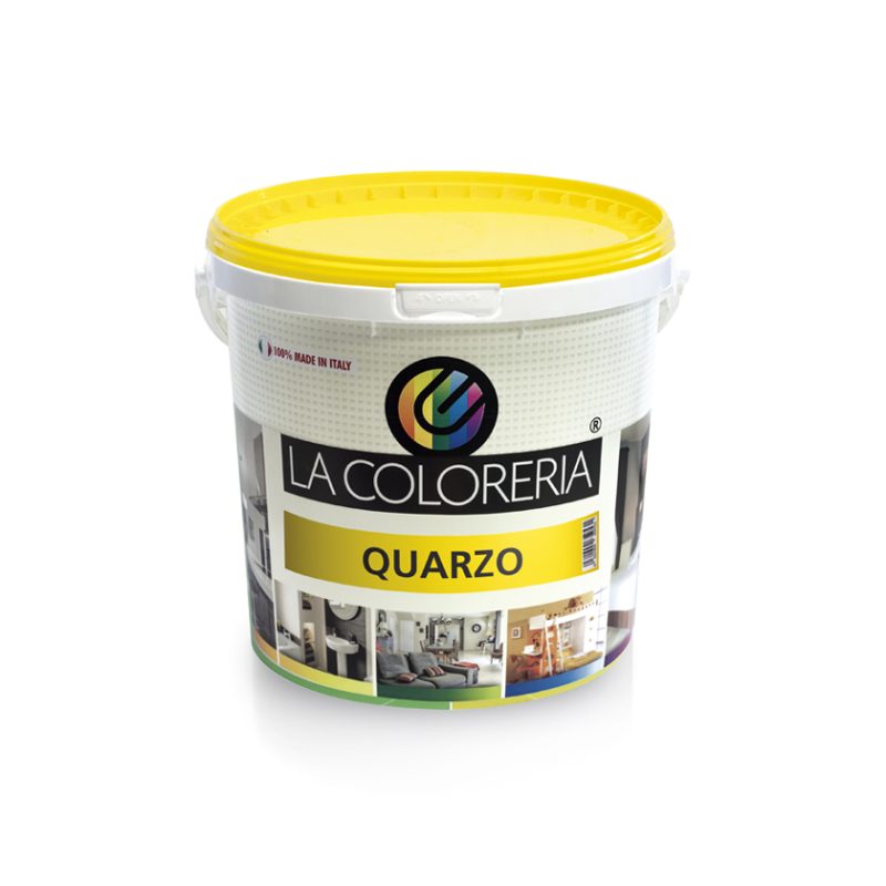 QUARZO BIANCO PER ESTERNI LA COLORERIA LT 12