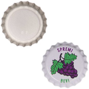 TAPPI CORONA UVA SPREMI E BEVI IDONEI ALLA BOLLITURA PZ.100
