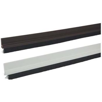 PARAFREDDO RIGIDO PVC/SPAZZOLA MARRONE CM 100 H.CM 5