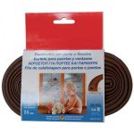 PARAFREDDO STRIP PROFILO P GOMMA EPDM ESPANSA MARRONE MT 6