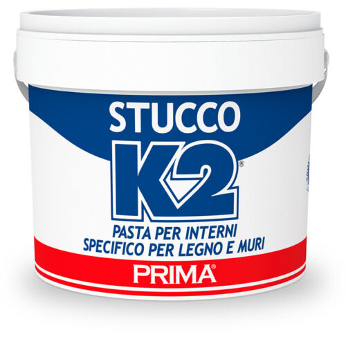STUCCO IN PASTA BIANCO "K2" PER MURO LEGNO 5KG