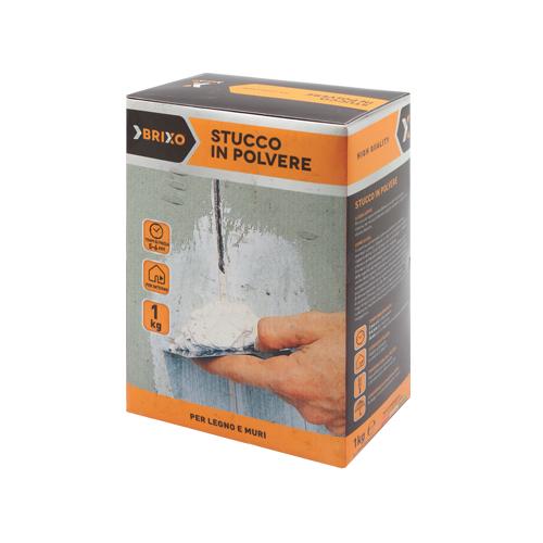 STUCCO IN POLVERE BRIXO DA 5KG PER LEGNO E MURI