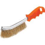 SPAZZOLA ACCIAIO OTTONATO 323010 WOKIN