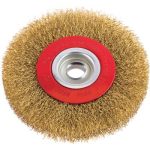 SPAZZOLA ACCIAIO CIRCOLARE + FORO PG 486.00 MM 100 F.MM 13