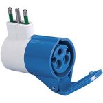 ADATTATORE 16A > PRESA BLU FME 2P+T 16A IP44