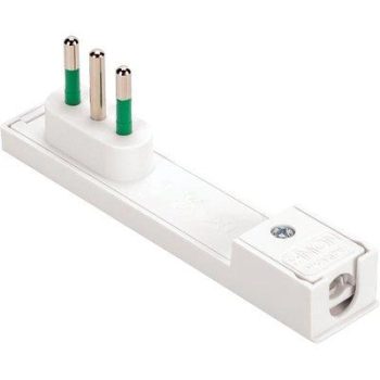 SPINA MOBILE RIBASSATA CLOCK FME BIANCO 2P+T 16A