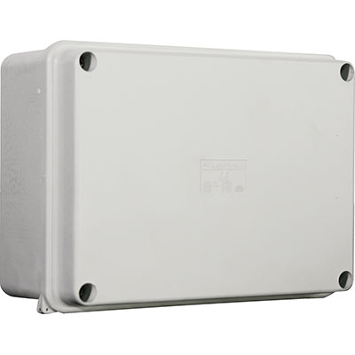 CASSETTA DERIVAZIONE IP66 PC/ABS + VITI INOX MM 190X145 H.MM 72