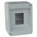 CALOTTA CENTRALINO ESTERNO QUADRETTO ELETTRICO da parete 2/4 moduli IP40 SCATOLA