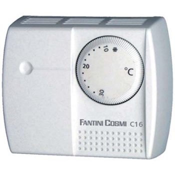 TERMOSTATO AMBIENTE A ROTELLA C16 FANTINI E COSMI - REGOLAZIONE TEMPERATURA