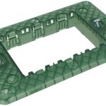 SUPPORTO 3M 3 POSTI COMPATIBILE VIMAR PLANA