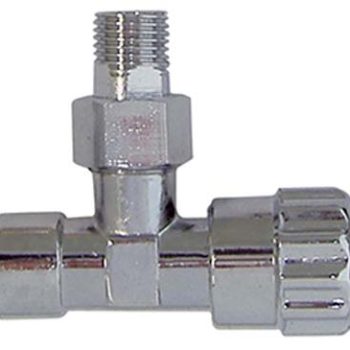 RUBINETTO A SQUADRA X CASSETTA WC
OTTONE NICHELATO 3/8M