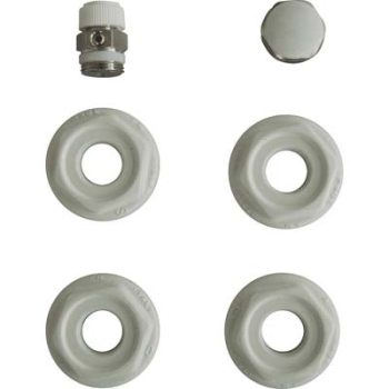 KIT MONTAGGIO RADIATORE
4 RIDUZIONI + TAPPO + VALVOLA SFIATO