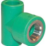 TEE PPR A SALDARE FILETTO FEMMINA VERDE MM 20X1/2FX20