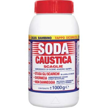 SODA CAUSTICA 
SCAGLIE KG 1