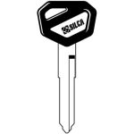 CHIAVE AUTO KAWASAKI KW15BP SILCA ACCIAIO NICHELATO