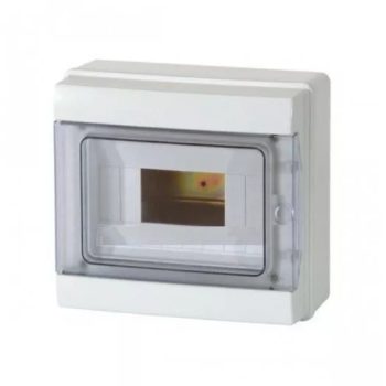 CENTRALINO DA PARETE IP65 4/8 MODULI QUADRETTO ELETTRICO SOVRAPPOSTO