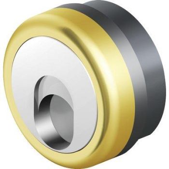 DEFENDER MAGNETICO MR500 DISEC INOX OTTONE LUCIDO  I.MM38 H.MM 15