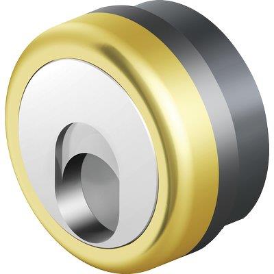 DEFENDER MAGNETICO MR500 DISEC INOX OTTONE LUCIDO I.MM38 H.MM 20