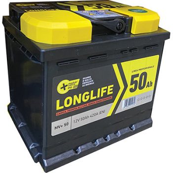 BATTERIA AUTO MODULO VALORE + AH 50 DX SPUNTO 420A MM 207X175 H.MM 190