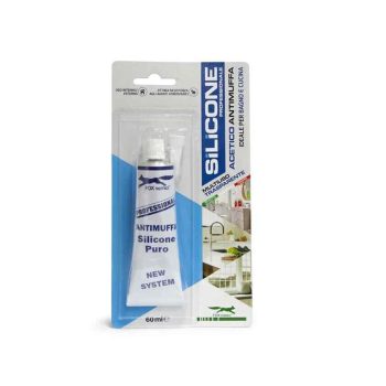 SILICONE ACETICO 60ML BIANCO FOX