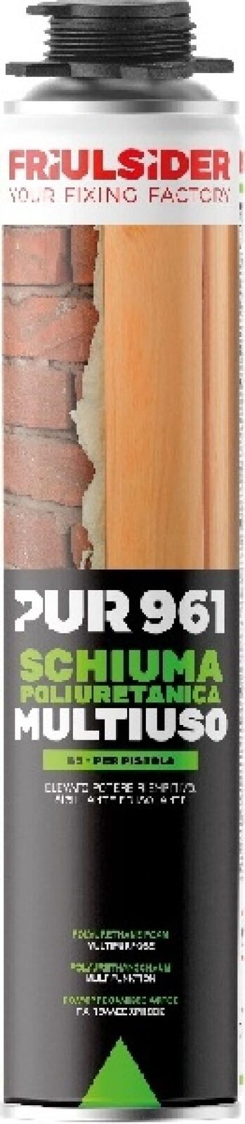 FRIULSIDER SCHIUMA POLIURETANICA 750ML PER PISTOLA