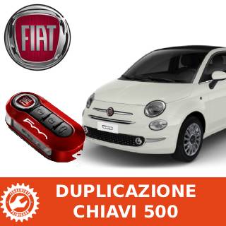 Duplicazione Chiave Fiat 500